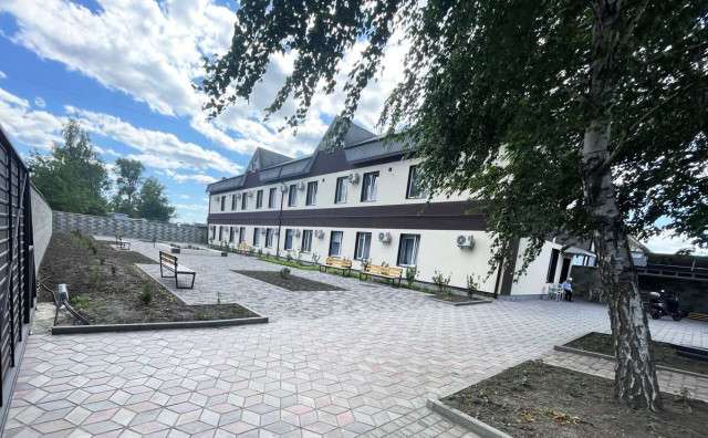 Photos of the territory and premises of the Tents of Mercy center